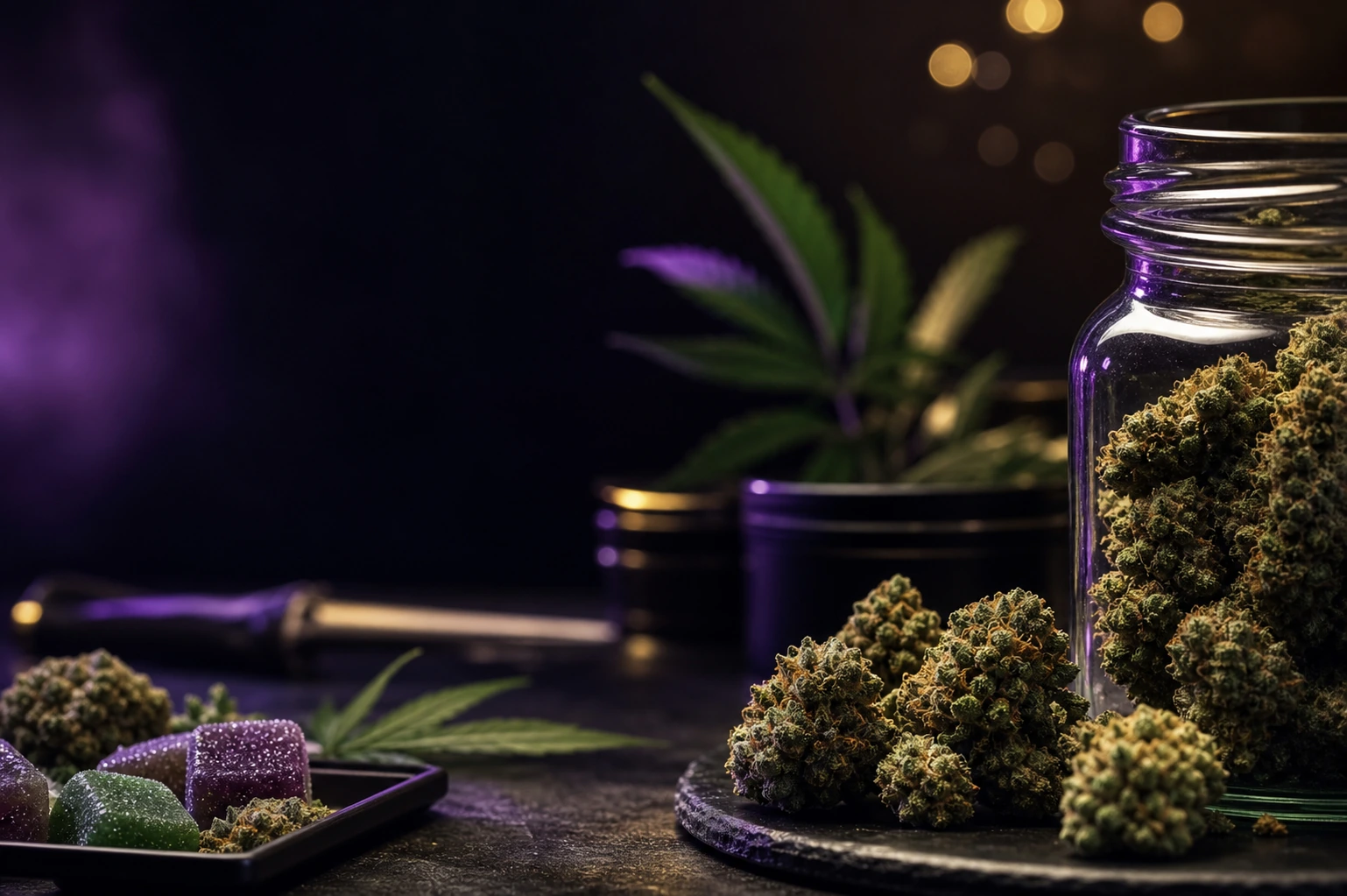 Inhaling vs ingesting cannabis guide with flower, edibles, and inhaled products