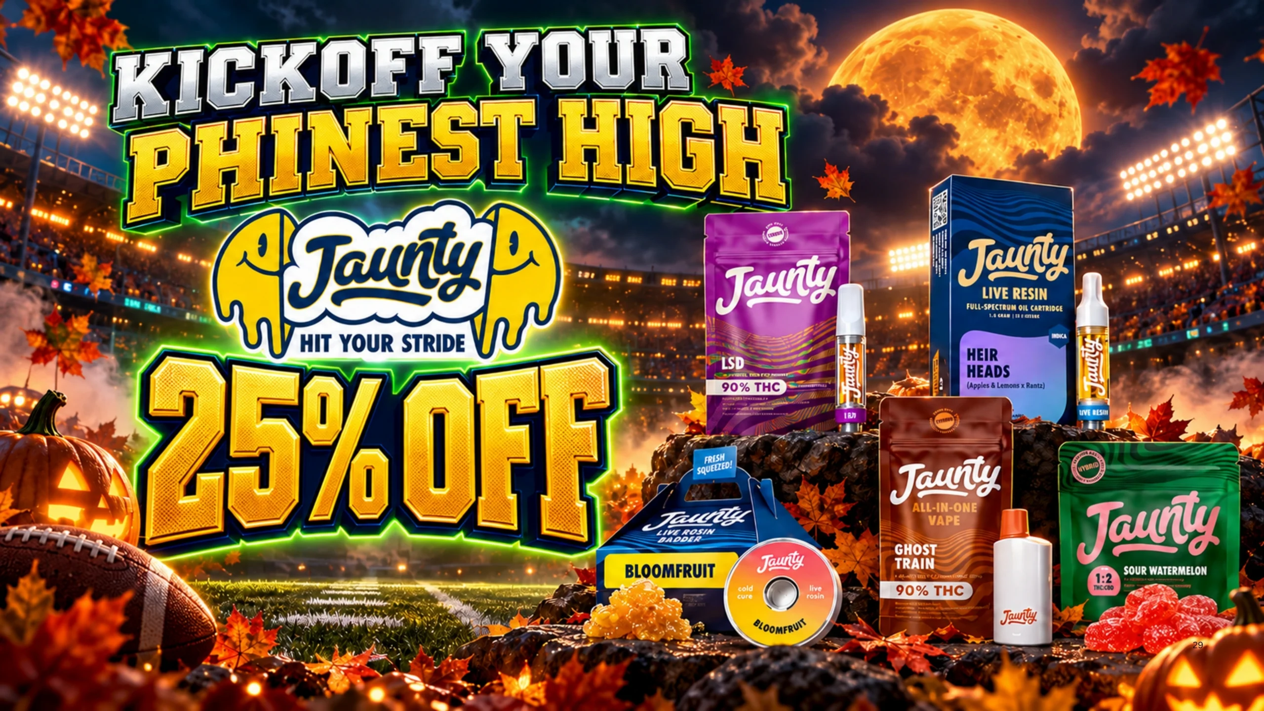 Jaunty: 25% off.